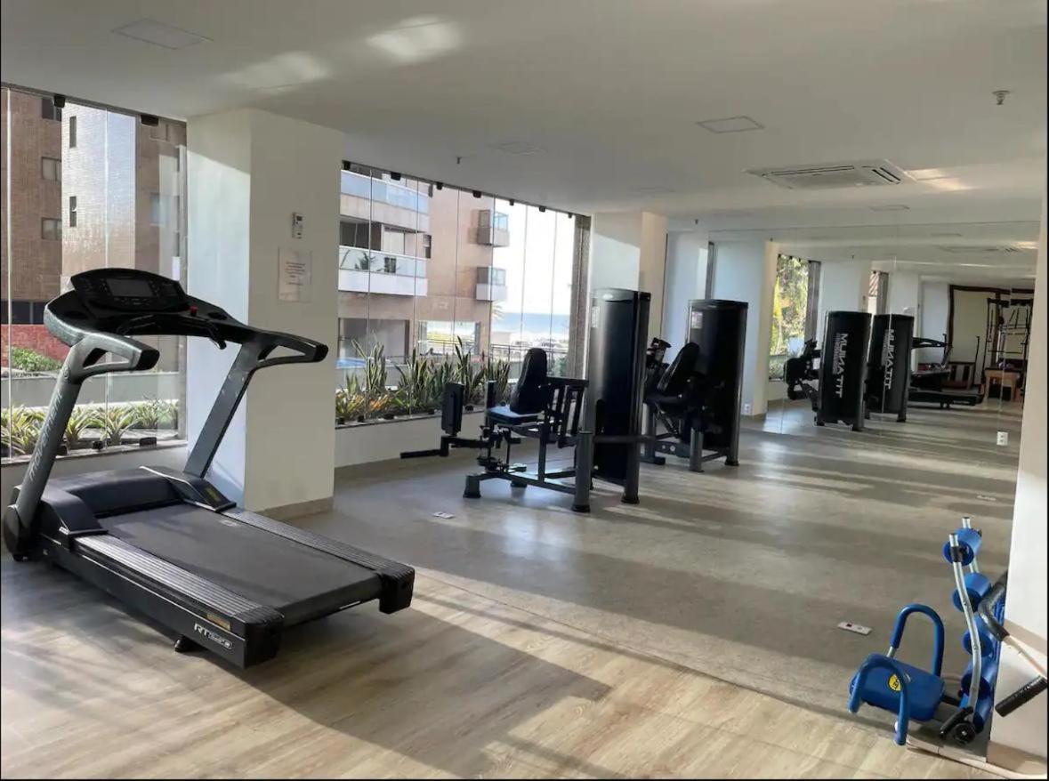 Lindo Apto No Melhor Lugar Da Barra Da Tijuca! Com Uma Vista De Tirar O Folego, Frente Para O Mar! Totalmente Equipado E Decorado Ao Lado Dos Melhores Hoteis E Quiosques Da Barra! Portaria 24H, Piscina, Sauna, Jacuzzi, Academia, Garagem, Wi-Fi, Lavan リオデジャネイロ エクステリア 写真