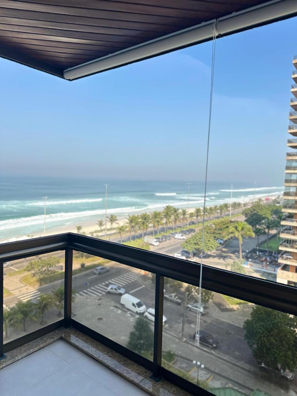 Lindo Apto No Melhor Lugar Da Barra Da Tijuca! Com Uma Vista De Tirar O Folego, Frente Para O Mar! Totalmente Equipado E Decorado Ao Lado Dos Melhores Hoteis E Quiosques Da Barra! Portaria 24H, Piscina, Sauna, Jacuzzi, Academia, Garagem, Wi-Fi, Lavan リオデジャネイロ エクステリア 写真