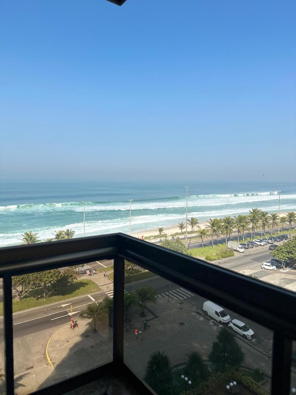 Lindo Apto No Melhor Lugar Da Barra Da Tijuca! Com Uma Vista De Tirar O Folego, Frente Para O Mar! Totalmente Equipado E Decorado Ao Lado Dos Melhores Hoteis E Quiosques Da Barra! Portaria 24H, Piscina, Sauna, Jacuzzi, Academia, Garagem, Wi-Fi, Lavan リオデジャネイロ エクステリア 写真