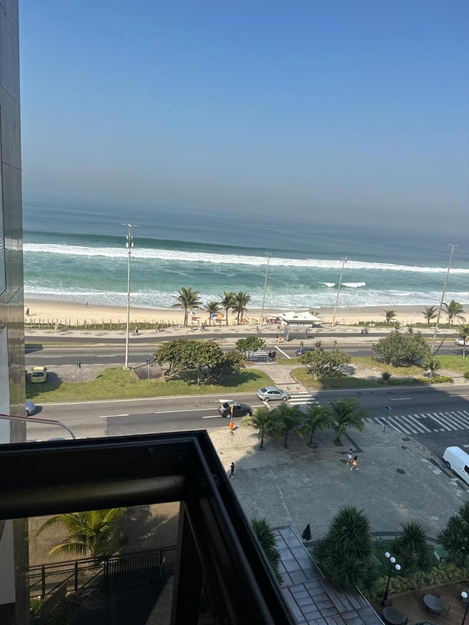 Lindo Apto No Melhor Lugar Da Barra Da Tijuca! Com Uma Vista De Tirar O Folego, Frente Para O Mar! Totalmente Equipado E Decorado Ao Lado Dos Melhores Hoteis E Quiosques Da Barra! Portaria 24H, Piscina, Sauna, Jacuzzi, Academia, Garagem, Wi-Fi, Lavan リオデジャネイロ エクステリア 写真